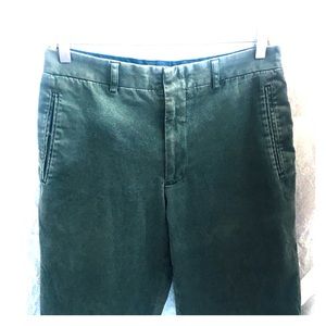 ARMANI EXCHANGE Dress Pants Olive Military Green